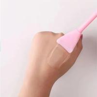2Pcs Cepillo De Silicone Multifuncional Fácil De Limpiar Suave Para Maquillaje Y Limpieza Facial Herramientas De Belleza - details 4