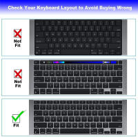 Funda De Teclado Para MacBook Air 13 Pulgadas 2022 2021 2020 Lanzamiento A2337 M1 A2179 Con Touch ID Protección Impermeable Silicona - details 2