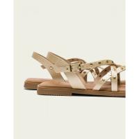 Sandalias planas de Mujer PORRONET 3113-091 SANDALIA ROMANA ORO 35853 25V - details 1