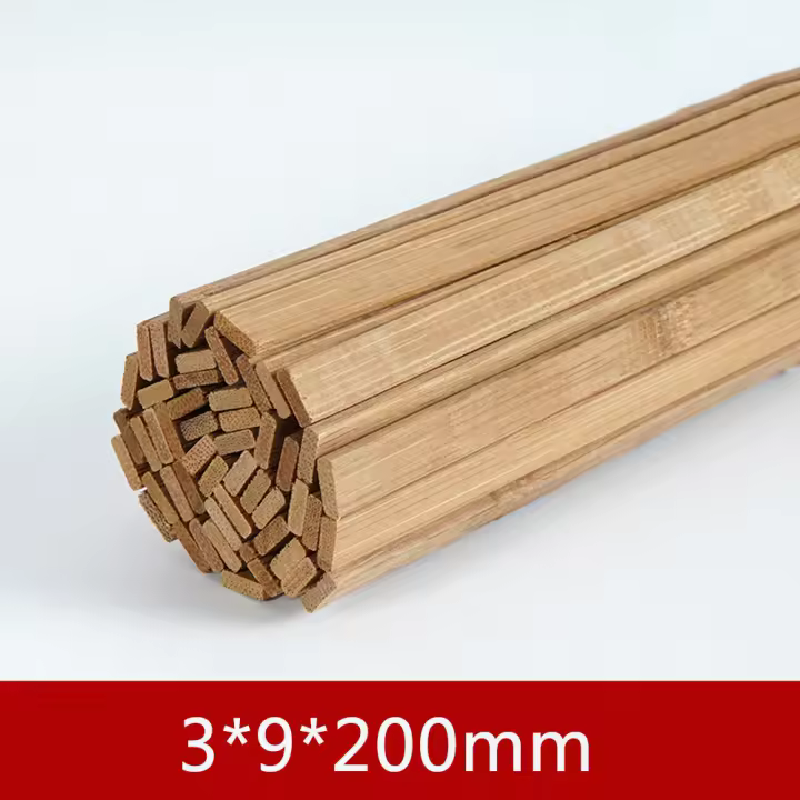 10PCS/Lot Madera De Bambú Para Modelos DIY Material Para Fabricación De Luces Y Adornos Hechos a Mano De Mobiliario - 1