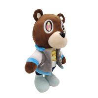 Oso De Peluche Kawaii Kanye Dropout Decoración Para Hogar Y Habitación Regalo De Cumpleaños Juguete Suave De Oso Teddy Estilo Kanye West Graduación - details 5