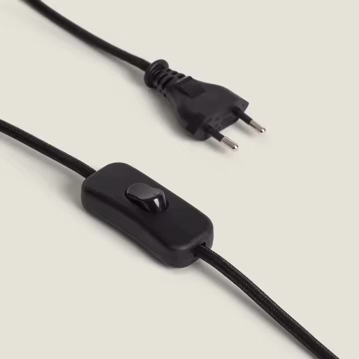 Ledkia Lámpara de Mesa Metal Nagama Negro - 1