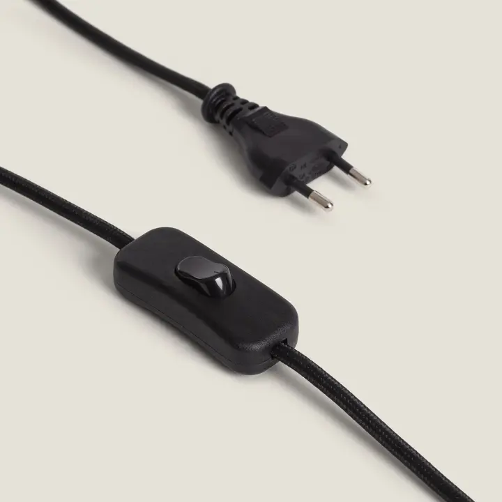 Ledkia Lámpara de Mesa Metal Nagama Negro - 1