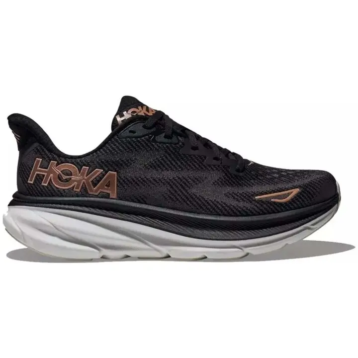 Zapatillas de Running Hoka Clifton 9 para mujer en color negro - 1