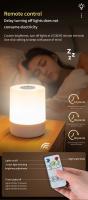 Luz Nocturna LED Toque Ajustable Para Habitación De Niños Y Estudio Iluminación Ambiente Colorible Recargable Sin Certificación - details 8