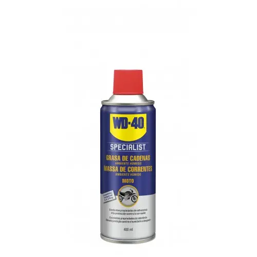 WD 40 WD-40 Specialist Moto Grasa de Cadenas 400ml para Ambientes Húmedos - 1