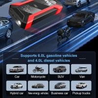 Arrancador de batería de coche de 2000 A, cargador rápido, banco de energía para arranque de emergencia de 12 V con luz LED con bolsa de almacenamiento - details 2