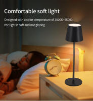 Lámpara De Escritorio LED Sin Cable Con Sensor Táctil Iluminación Ambiente Creativa 3 Colores Luz De Mesa Para Cama Decoración Externa Luz De Barra - details 6