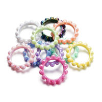 5pcs/Lote 42mm Acrílico Bolas De Espaciador En Forma Circular Marco Para Hacer Joyas Collar Pulsera Accesorios DIY - details 3
