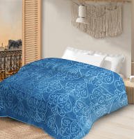 Manta de Raschel 210 x 230cm - Manta Terciopelo Extra Grande Suave y Acogedora para Cama, Cubrecama Multiuso, manta para invierno - details 0