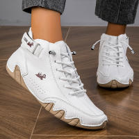 Botas De Cuero Para Hombre Botines De Otoño Invierno Moda Casual Zapatos De Alto Confort Transpirables Para Mujer - details 4
