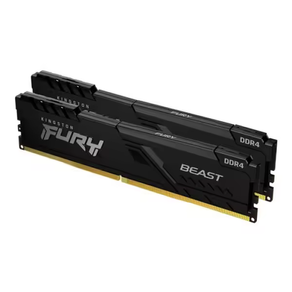 Kingston Technology FURY Beast 16GB 3200MT/s DDR4 CL16 DIMM (Kit de 2) Black - 1