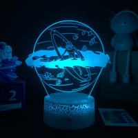 Lámpara LED 3D Anime Avatar La Última Airebender Figura De Noche Aang Zuko Iroh Toph Beifong Suki Decoración Para Habitación De Niños - details 17
