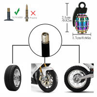 AUTCOAT 4Pcs/Set Tapones De Válvula De Neumático Universal Para Coche Camión Motocicleta Bicicleta Cubierta De Aire - details 5