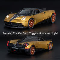 Modelo De Coche De Lujo Pagani Huayra Dinastía a Escala 1:22 Con Sonido Y Luz Juguete De Metal Para Niños Regalo De Navidad - details 5