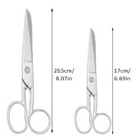 Tijeras De Bordado Duraderas De Plata SHWAKK Para Costura Y Artesanía Cuchilla Para Tejidos Y DIY Corte De Vestidos - details 2