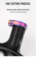 TANKE-MTB Abrazadera De Sillín De Bicicleta De Carretera Ultraligera De Aluminio Para Bicicletas De Montaña 28.6 31.8 34.9mm Partes De Ciclismo - details 14