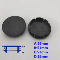 Juego De 4 Tapas De Eje De Rueda Universal 56mm ABS Duraderas Y De Alta Calidad Cubierta Para Vehículos Accesorio Práctico Para Neumáticos - details 0