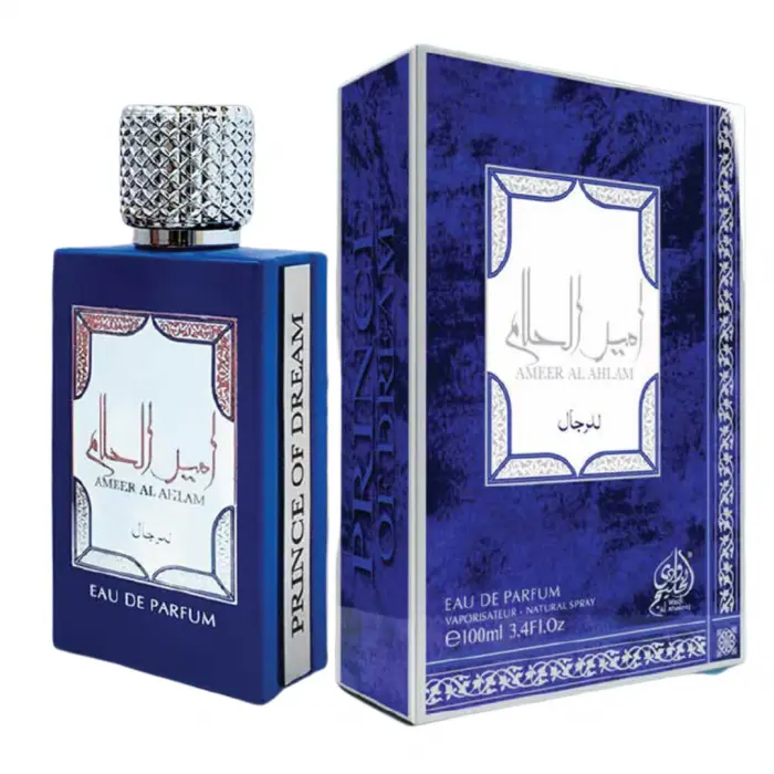 Perfume arabe de hombre Ameer al Ahlam 100ml Wadi al Khaleej,Fragancia masculina fresco,duradero,ligero Colonia de verano de señor - 1