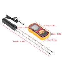 Medidor De Humedad Digital Portátil GM640 LCD Para Granos Como Trigo Arroz Maíz Frijoles Medidor De Temperatura Y Humedad - details 7