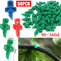 50PC Rojell Sprinklers De Jardín Micro Regadímetro Jets De Rociado 90° 180° 360° Rociador De Agua Para Irrigación Del Jardín - details 0