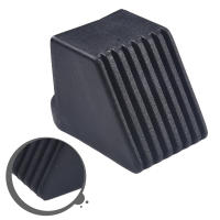 2pcs Protección De Punta Cuadrada Para Equipo De Fitness Cubierta De Goma Para Pies Cubierta De Piso Reemplazo Para Partes De Gimnasio - details 4