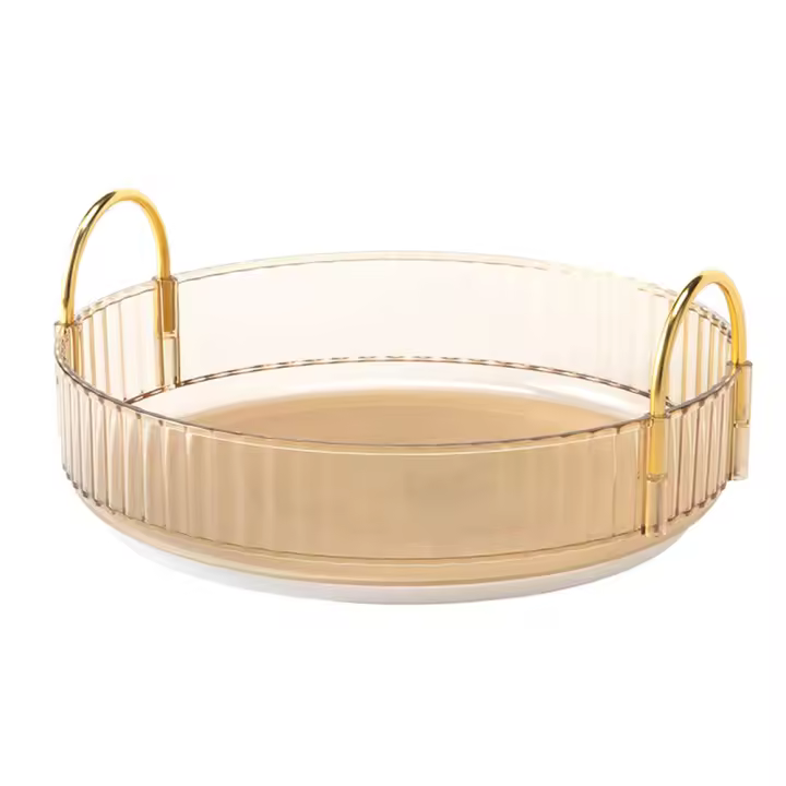 Organizador De Maquillaje 360 Grados Transparente Y Multifuncional Estante De Almacenamiento Para Cosméticos - 1