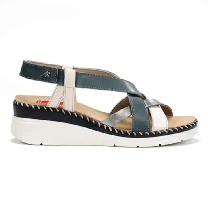 Shoes Sandalias Mujer marca Fluchos modelo F2135 para mujer en color azul - 1