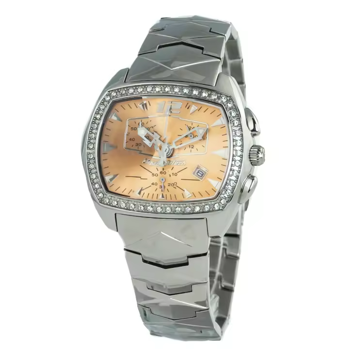 Chronotech Reloj Analógico para Mujer de Cuarzo con Correa en Acero Inoxidable CT2185LS-06M - 1