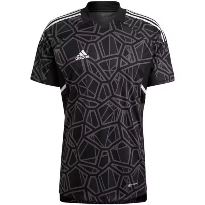 Condivo 22 Goalkeeper Jersey Short Sleeve M – Camiseta técnica para porteros, diseñada con tecnología de absorción de sudor para mejorar el confort durante el partido. Su estructura ligera y resistente ofrece protección sin sacrificar movilidad. - 1