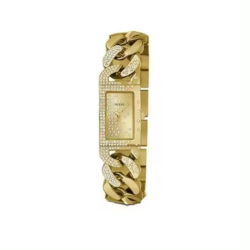 Reloj Guess Mujer Analógico Acero Inoxidable Dorado 100m Resistencia Agua - 1