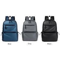 Mochila para hombre de 15,6 pulgadas, mochila de viaje, bolso informal para computadora, bolso escolar para estudiantes de tendencia de moda de estilo coreano, bolso para computadora - details 11