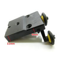 Kit De Ruedas Para Puerta Deslizante De Armario Top/Bottom Side-mounted Hanging Sliding Pulley Open Wheel Para Armario - details 13