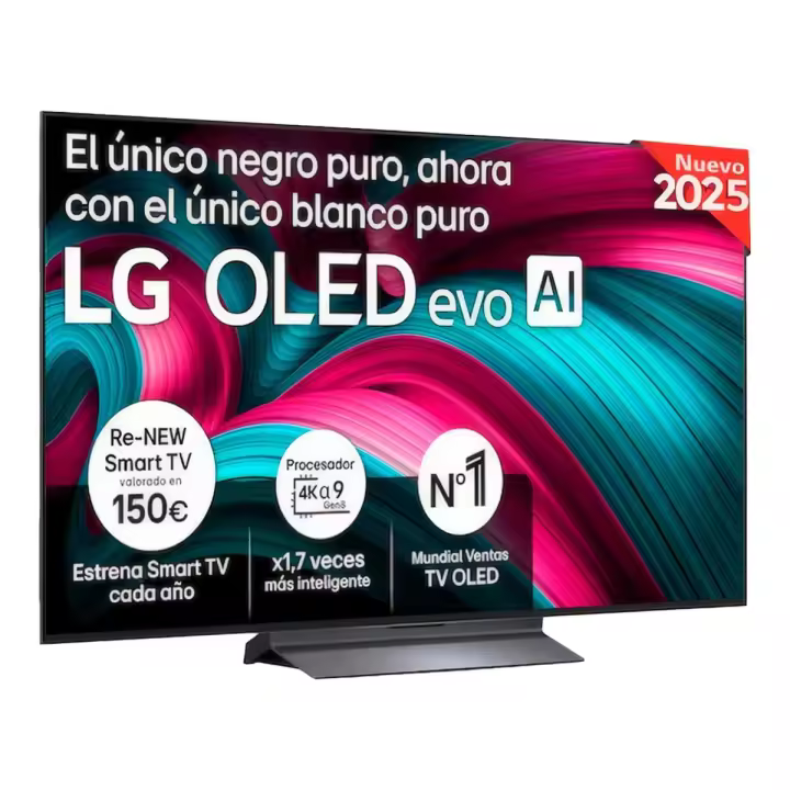 LG OLED evo AI C5 / Televisor Smart TV 55" OLED / 120Hz (VRR 144Hz) / UHD 4K HDR - 1
