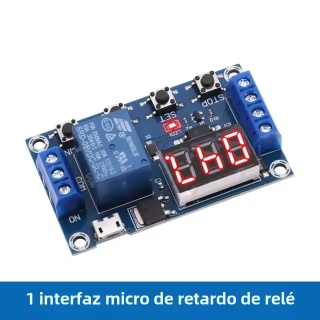 Módulo De Carga Y Descarga De Batería Con Voltímetro Protección Contra Suby Overvoltage Timbrado De Carga Y Descarga Comunicación - 1