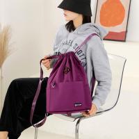 Mochila De Viaje Oxford Impermeable Y Duradera Plegable De Color Sólido Estilo Fashion Para Escuela Y Exterior - details 7