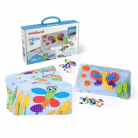 Pegs 10mm 180 piezas - 1