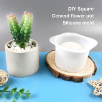 Moldes de silicona para macetas de hormigón, moldes para macetas de cemento para flores, decoración del hogar, decoraciones de jardín - details 5