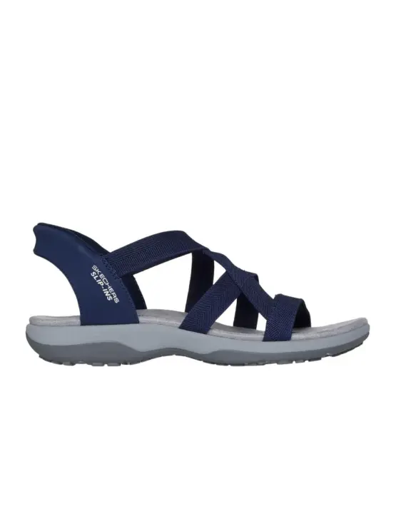 Sandalia Skechers W Reggae Slim Slip-ins NVY - 1