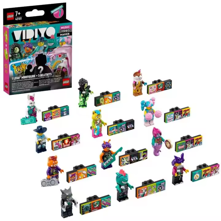 LEGO VIDIYO Bandmates Una minifigura muy marchosa para crear tu propio video musical - Lego 43101 - 1