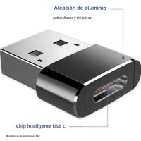 Adaptador OTG USB a Tipo C 2Pcs Conector USB-C Hembra a Micro USB Hembra Para Macbook Samsung S20 Adaptador De Conversión USB-C OTG - details 4