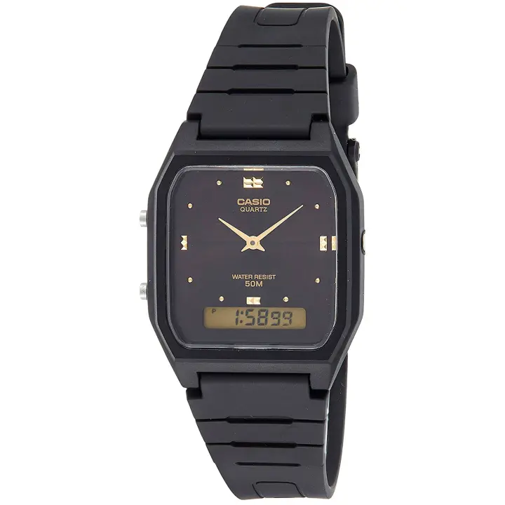 Casio Aw-48he-1avdf Collection Reloj Para Unisex Color Negro - 1
