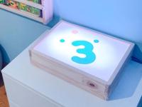 Nenitus Mesa de luz Montessori, diferentes tamaños, Leds RGBW blanco natural, fabricada artesanalmente en España, con certificado Europeo CE y garantía de por vida. - details 3
