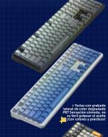 Teclado Mecánico De Juego AULA F108 100% Layout Tasa De Encuesta 1K Switch Lineal Hot Swappable Con Software De Macro - details 3