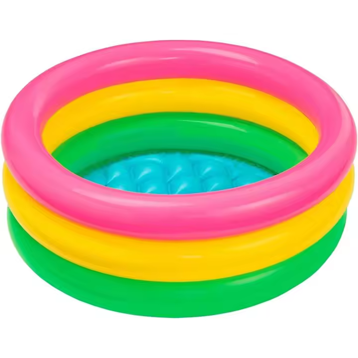 Intex PLUSHOME Piscina Hinchable Redonda para Infantil Niños Minnie Mickey Spiderman PVC - 1
