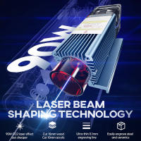 Sculpfun S9 Máquina de grabado láser CNC de metal completo, Grabador láser de 5.5W de alta precisión con área de grabado de 410x420mm - details 2