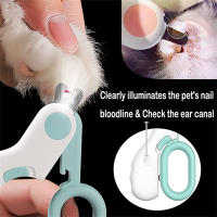 Tijeras De Uñas Para Perros Y Gatos Con Luz LED Adecuadas Para Cuidado Y Peluquería De Mascotas Herramienta De Limpieza Para Pupusas Y Gatitos - details 1