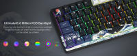 Teclado Mecánico De Juego Con Pantalla OLED Full Key Hot-Swappable Pudding RGB Backlit Para PC Laptop Conexión Wired - details 0
