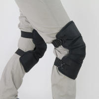 Protector De Rodilla Para Motocicleta Invierno Elástico Para Bicicleta Y Otras Actividades Al Aire Libre Con Relleno De Poliéster Resistente Al Viento Y Caliente Para Hombres Y Mujeres - details 3