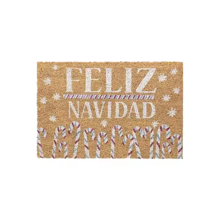Felpudo de Navidad PLUS HOME con Fibra de Coco  60x40x1.50cm - 1